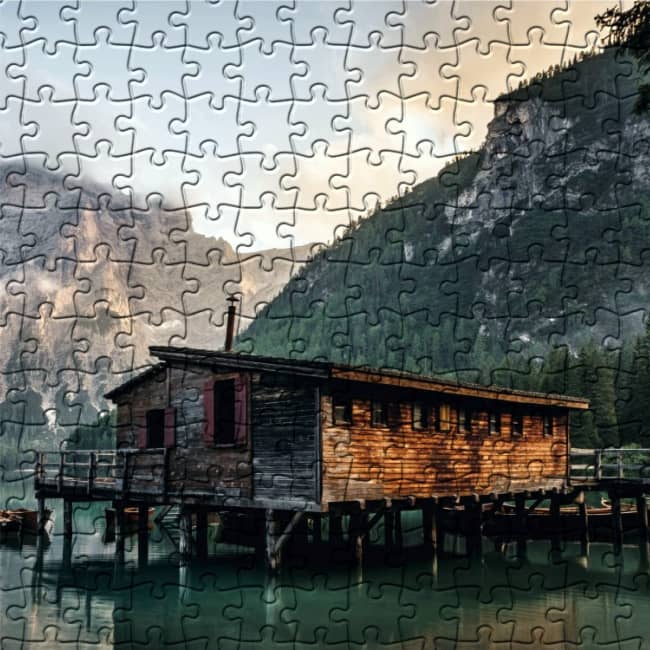 El conocido lago de montaña - Italia - Imagen 2